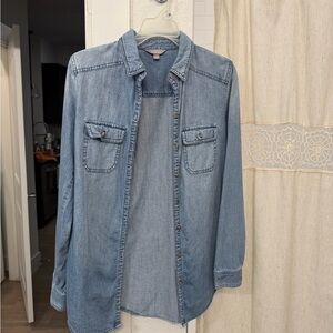 Rubbish Blue Denim Shirt